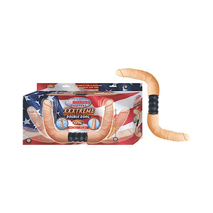 ALL AMERICAN WHOPPERS XXXTREME VIBRATING & FULLY BENDABLE DOUBLE