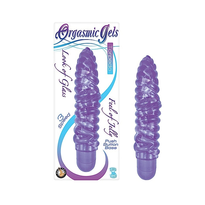 ORGASMIC GELS TORPEDO-PURPLE