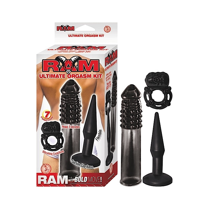 RAM ULTIMATE ORGASM KIT - BLACK