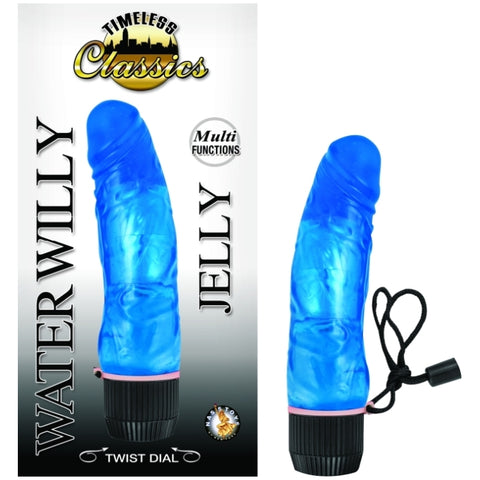 TIMELESS CLASSICS JELLY WATER WILLY VIBE IN - BLUE