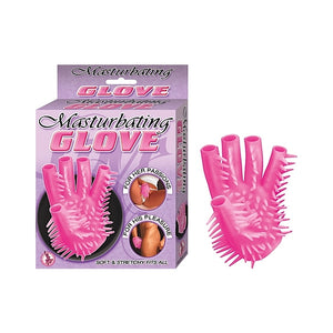MASTURBATING GLOVE - PINK