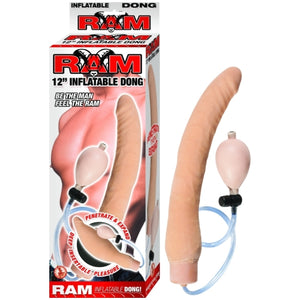 RAM 12 INFLATABLE DONG - FLESH