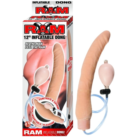 RAM 12 INFLATABLE DONG - FLESH
