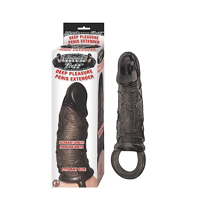 MACK TUFF - DEEP PLEASURE PENIS EXTENDER - BLACK