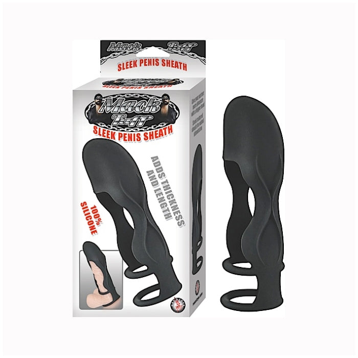 MACK TUFF -SLEEK PENIS SHEATH BLACK