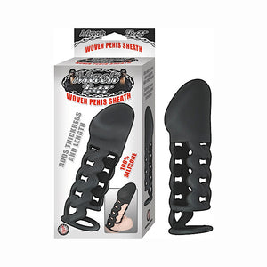 MACK TUFF WOVEN PENIS SHEATH - BLACK