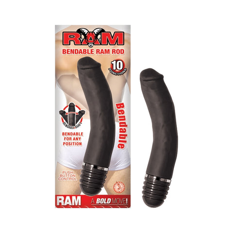RAM BENDABLE RAM ROD - BLACK