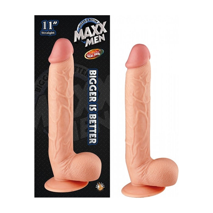 MAXX MEN 11IN STRAIGHT DONG - FLESH