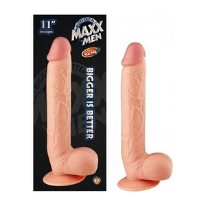 MAXX MEN 11IN STRAIGHT DONG - FLESH