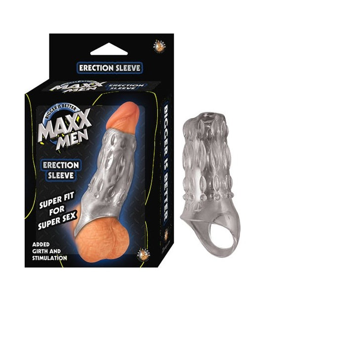 MAXX MEN ERECTION SLEEVE - CLEAR