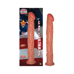ALL AMERICAN ULTRA WHOPPERS 14" SLIM DONG - FLESH
