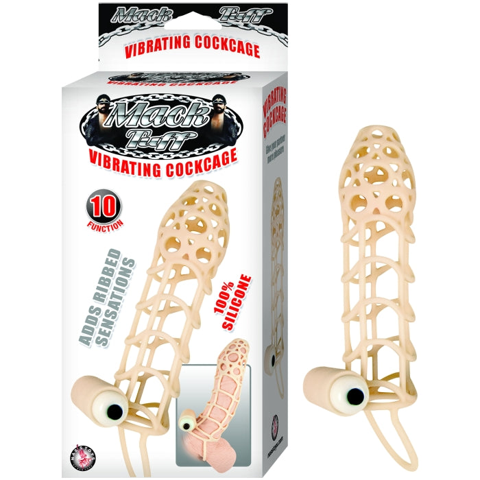 MACK TUFF VIBRATING COCKCAGE-FLESH