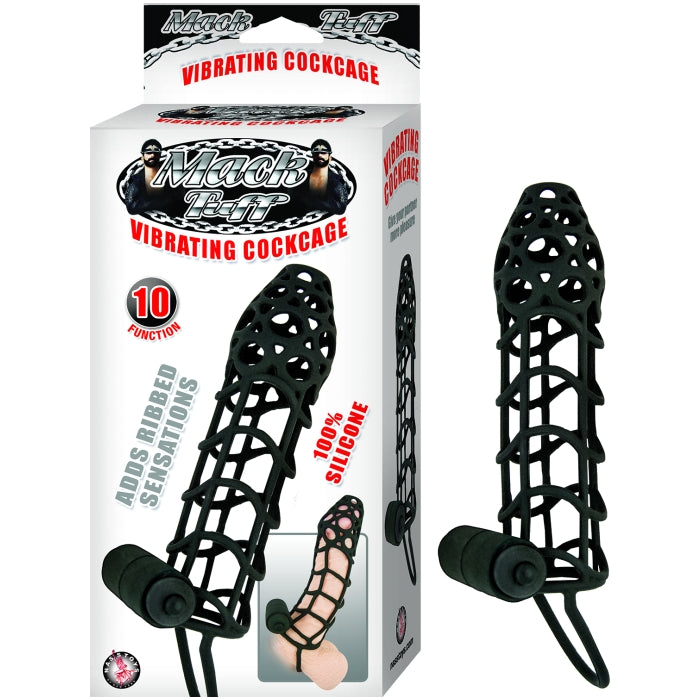 MACK TUFF VIBRATING COCKCAGE-BLACK