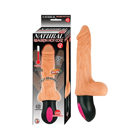 NATURAL REALSKIN HOT COCK #2-FLESH