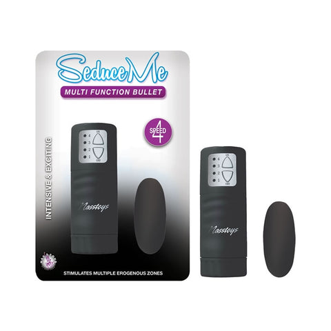 SEDUCE ME MULTI FUNCTION BULLET-BLACK