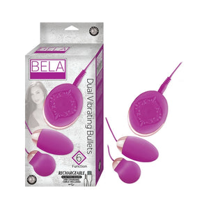 BELA DUAL VIBRATING BULLETS-PURPLE