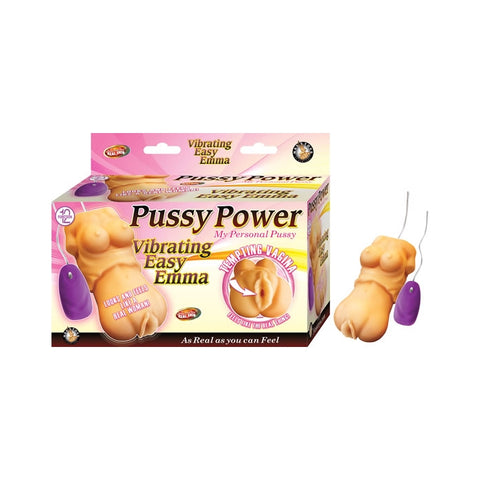 PUSSY POWER VIBRATING EASY EMMA-FLESH
