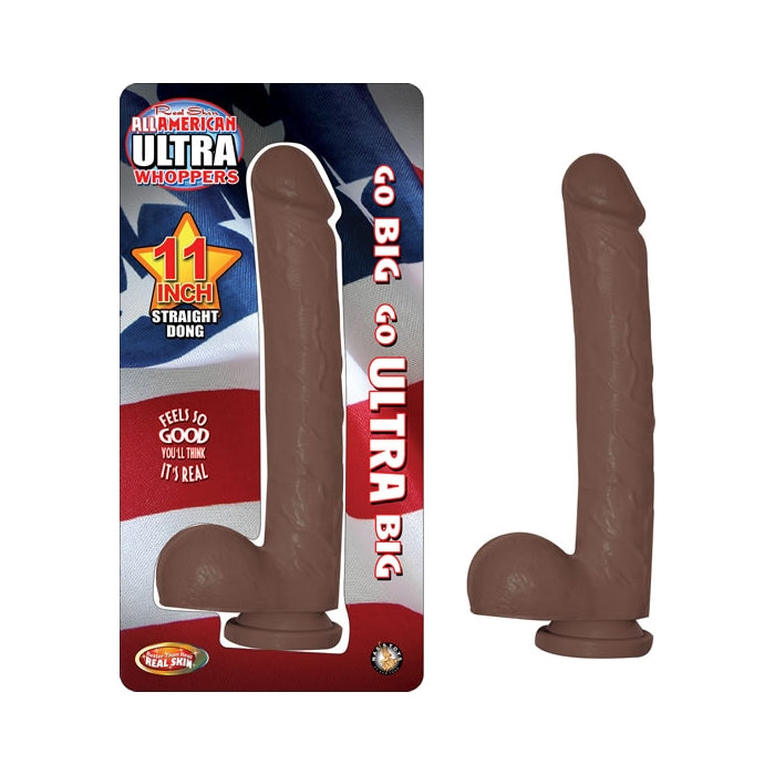 ALL AMERICAN ULTRA WHOPPERS 11IN STRAIGHT DONG-BROWN