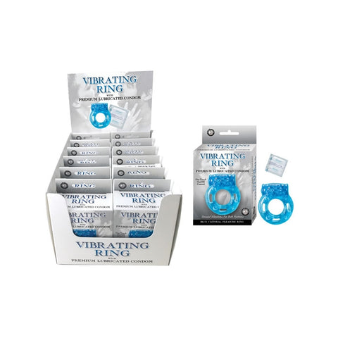 VIBRATING RING COUNTER DISPLAY BOX-BLUE