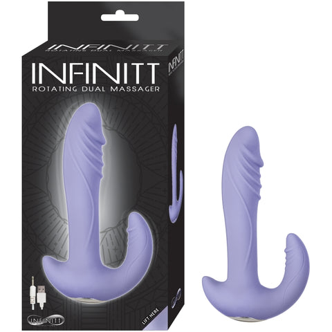 INFINITT ROTATING DUAL MASSAGER-LAVENDER