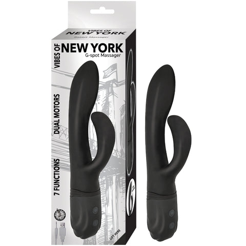 VIBES OF NEW YORK G-SPOT MASSAGER-BLACK