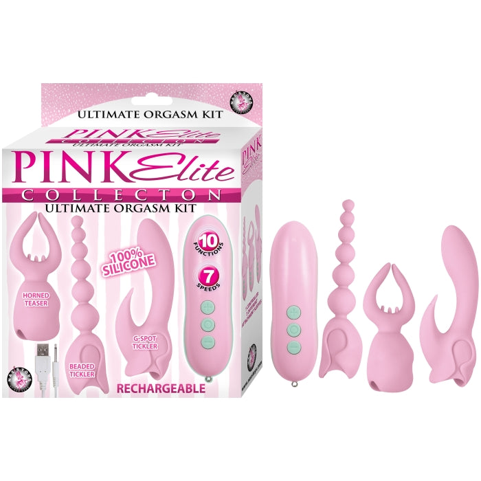 PINK ELITE COLLECTION ULTIMATE ORGASM KIT - PINK