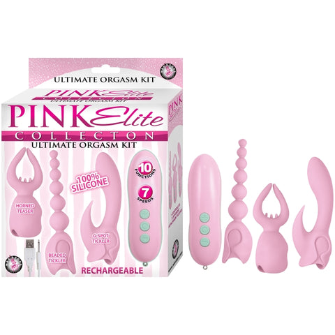 PINK ELITE COLLECTION ULTIMATE ORGASM KIT - PINK