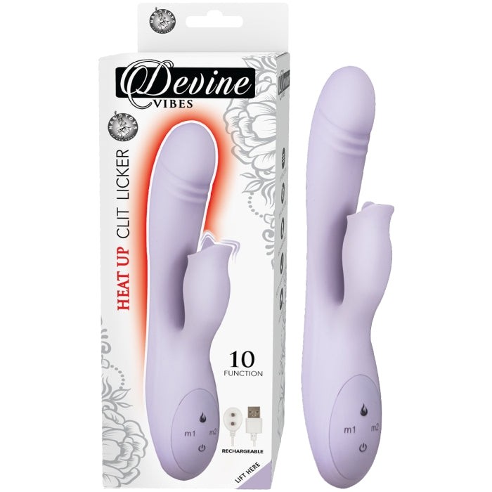 DEVINE VIBES HEAT UP CLIT LICKER-LAVENDER