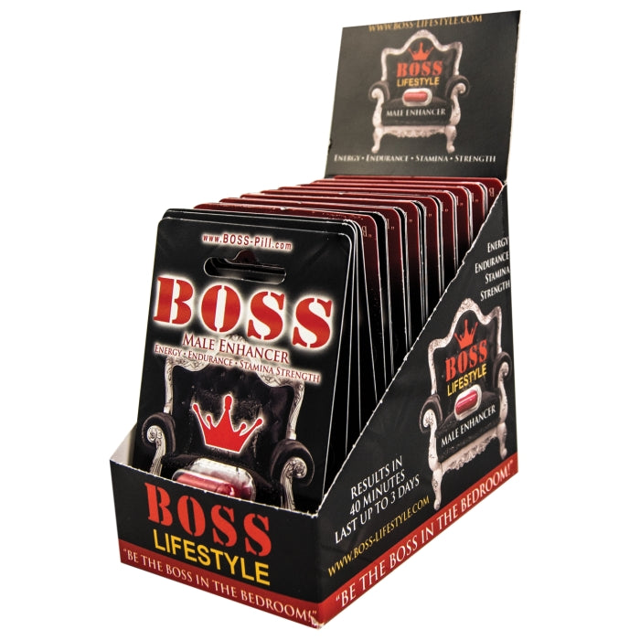 BOSS MALE ENHANCER POP BOX (20 PILL PER BOX)
