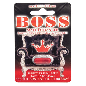 BOSS MALE ENHANCER PILL (INDIVIDUAL PILL)