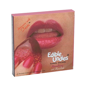 LADIES EDIBLE UNDIES (STRAW & CHOCOLATE