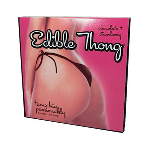 EDIBLE THONG - CHOCOLATE & STRAWBERRY