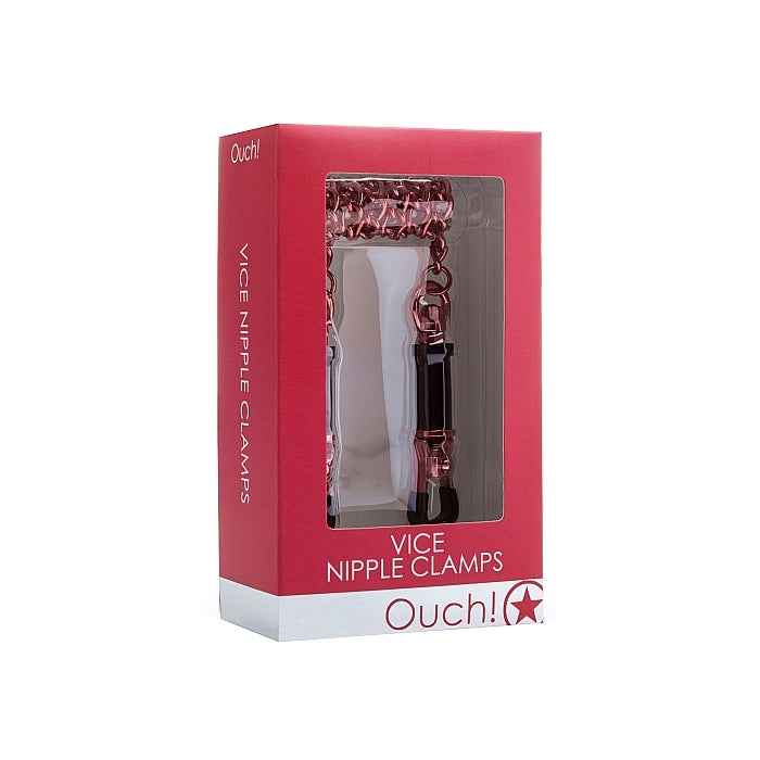 **SPECIAL** VICE NIPPLE CLAMPS - RED