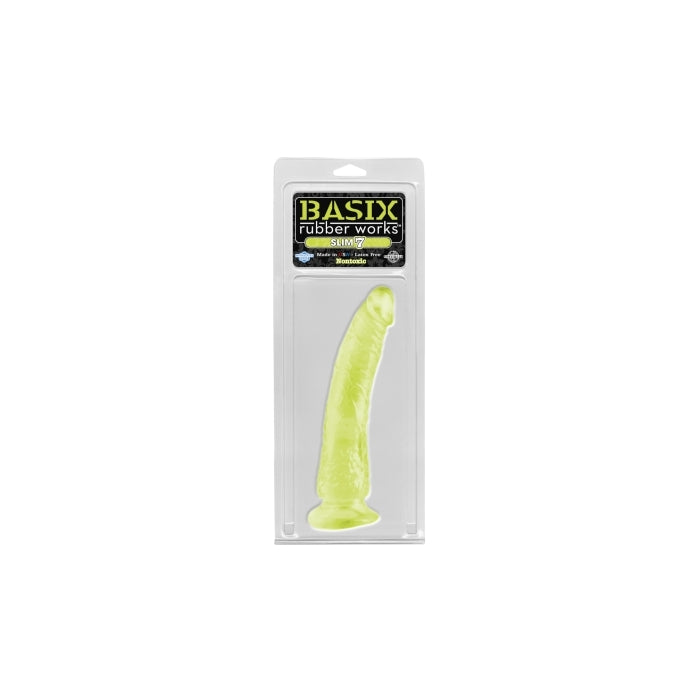 BASIX SLIM 7 DONG - GLOW IN THE DARK