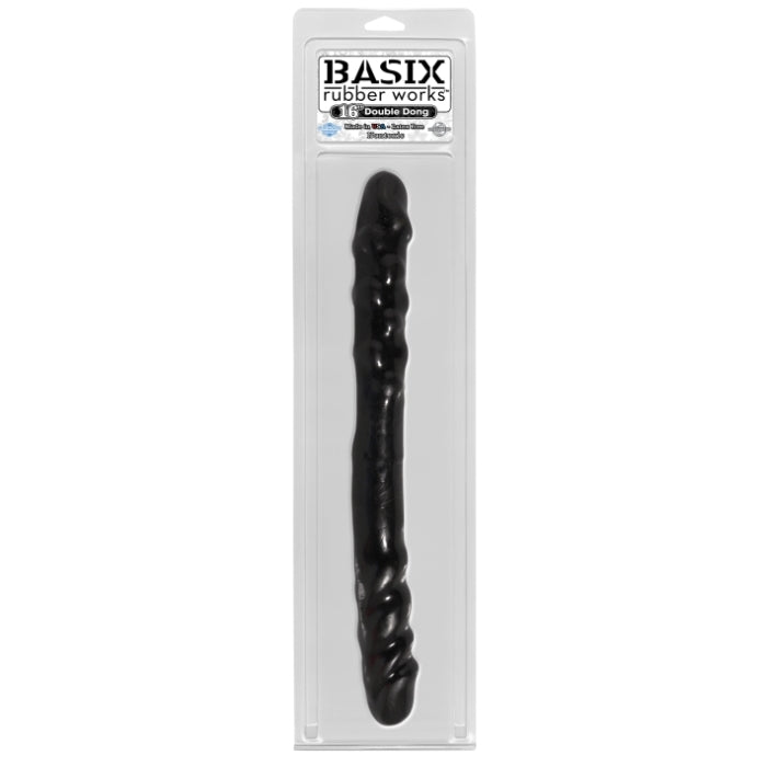 BASIX 16 DOUBLE DONG - BLACK