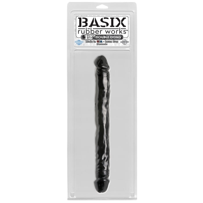 BASIX 12 DOUBLE DONG- BLACK