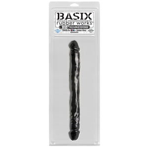 BASIX 12 DOUBLE DONG- BLACK
