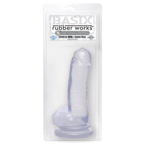 BASIX 8 SUCTION CUP DONG CLEAR