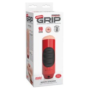 PIPEDREAM EXTREME TOYZ MEGAGRIP VIBRATING STROKER MOUTH