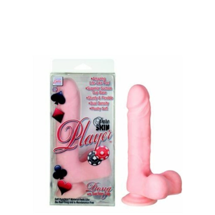 PLAYER DONG WITH SUCTION CUP 6.25 - IVORY