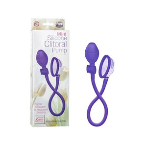 MINI SILICONE CLITORAL PUMP - PURPLE