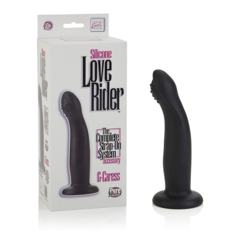 SILICONE LOVE RIDER G-CARESS - BLACK
