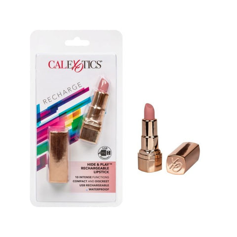 HIDE & PLAY RECHARGEABLE LIPSTICK - CORAL