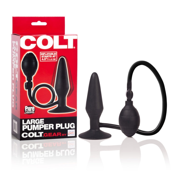 COLT LARGE PUMPER PLUG - BLACK
