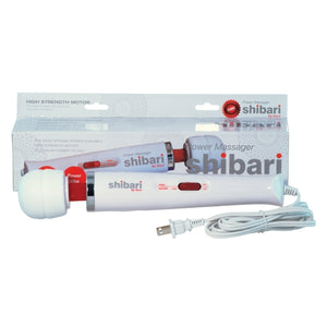SHIBARI MY WAND (WHITE/ 2 POWER SPEEDS/PLUG IN POWER)
