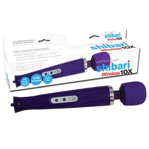 SHIBARI WIRELESS 10X (PURPLE/ 10 POWER SPEEDS/RECHARGE