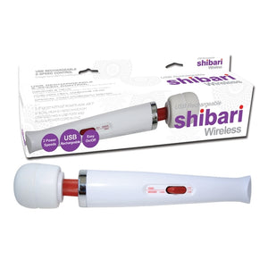 SHIBARI MY WAND WIRELESS (WHITE/ 2 POWER SPEEDS/RECHAR