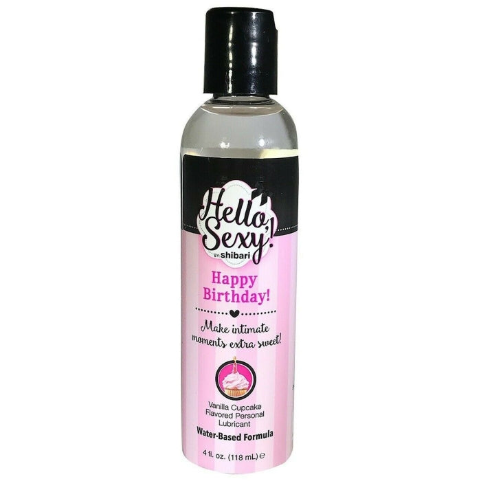 SHIBARI HELLO SEXY HAPPY BIRTHDAY LUBE 4OZ