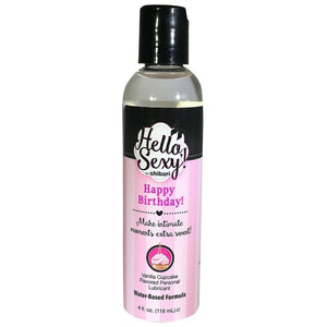 SHIBARI HELLO SEXY HAPPY BIRTHDAY LUBE 4OZ