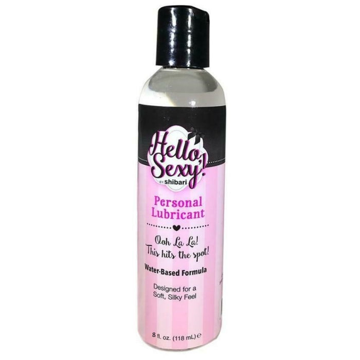 SHIBARI HELLO SEXY WATERBASED LUBE 8OZ
